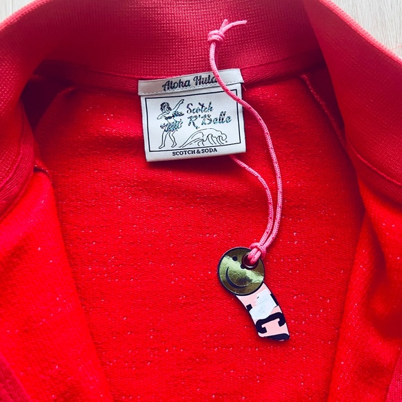 Scotch & Soda R'Belle Girls Aloha Hula Track Jacket NWT - Picture 4 of 9